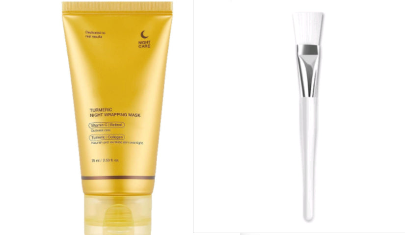 Turmeric Glow & Peel: Brightening Collagen Mask
