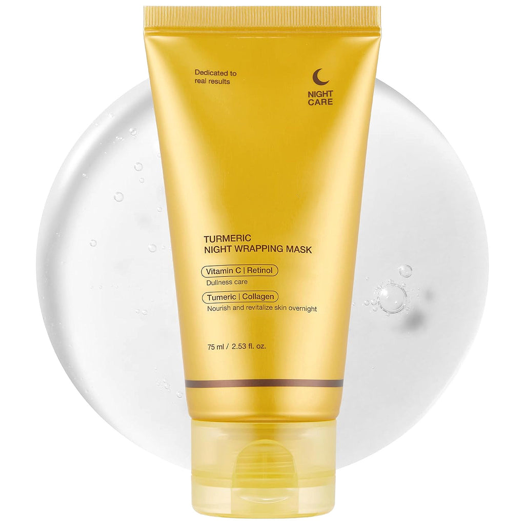 Turmeric Glow & Peel: Brightening Collagen Mask