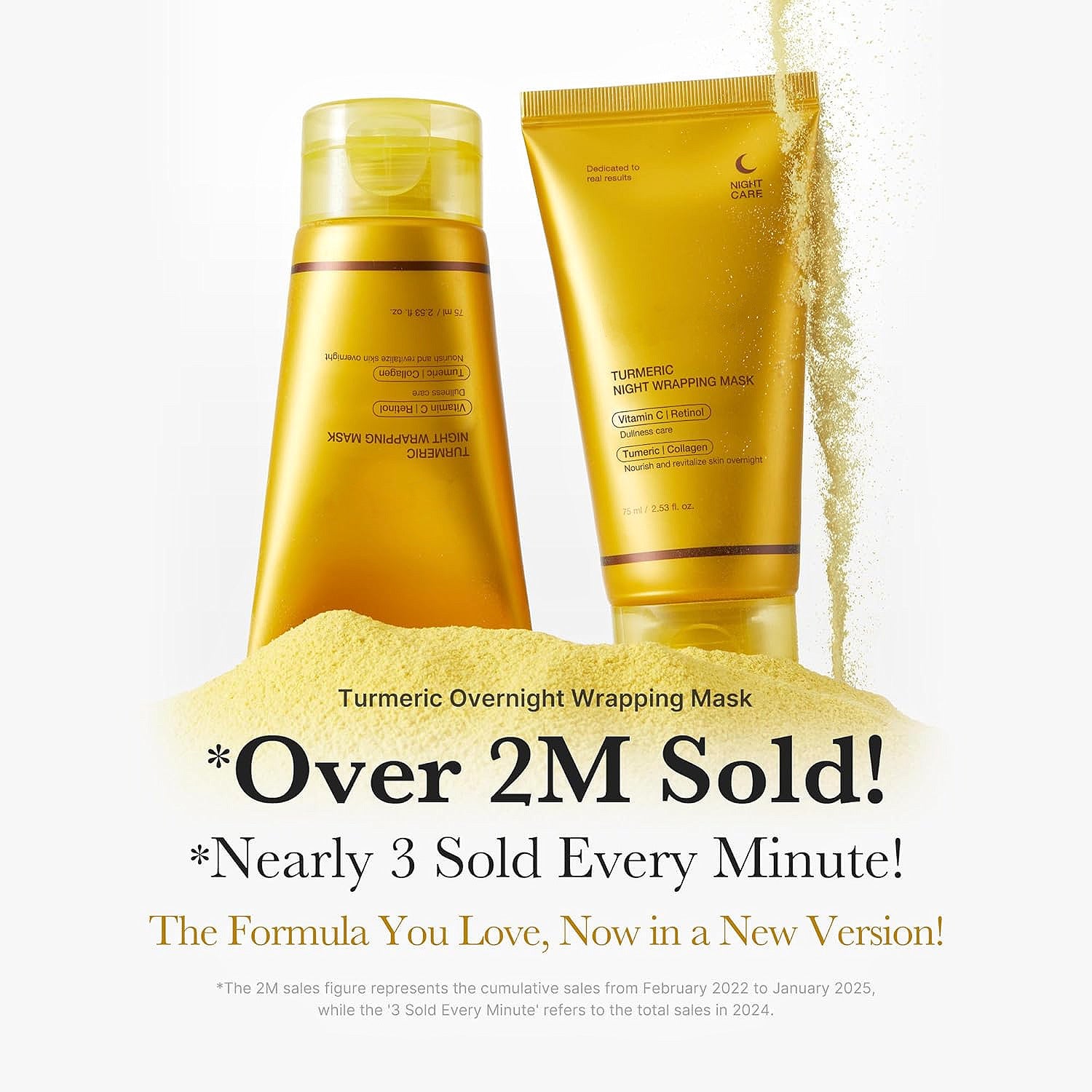 Turmeric Glow & Peel: Brightening Collagen Mask